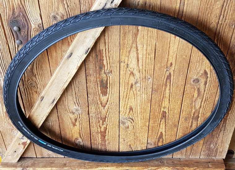 Fahrrad Reifen, "SCHWALBE Delta Cruiser", 26 x 1 3/8  (37-590) , 650 x 35A, schwarz, Neuware 