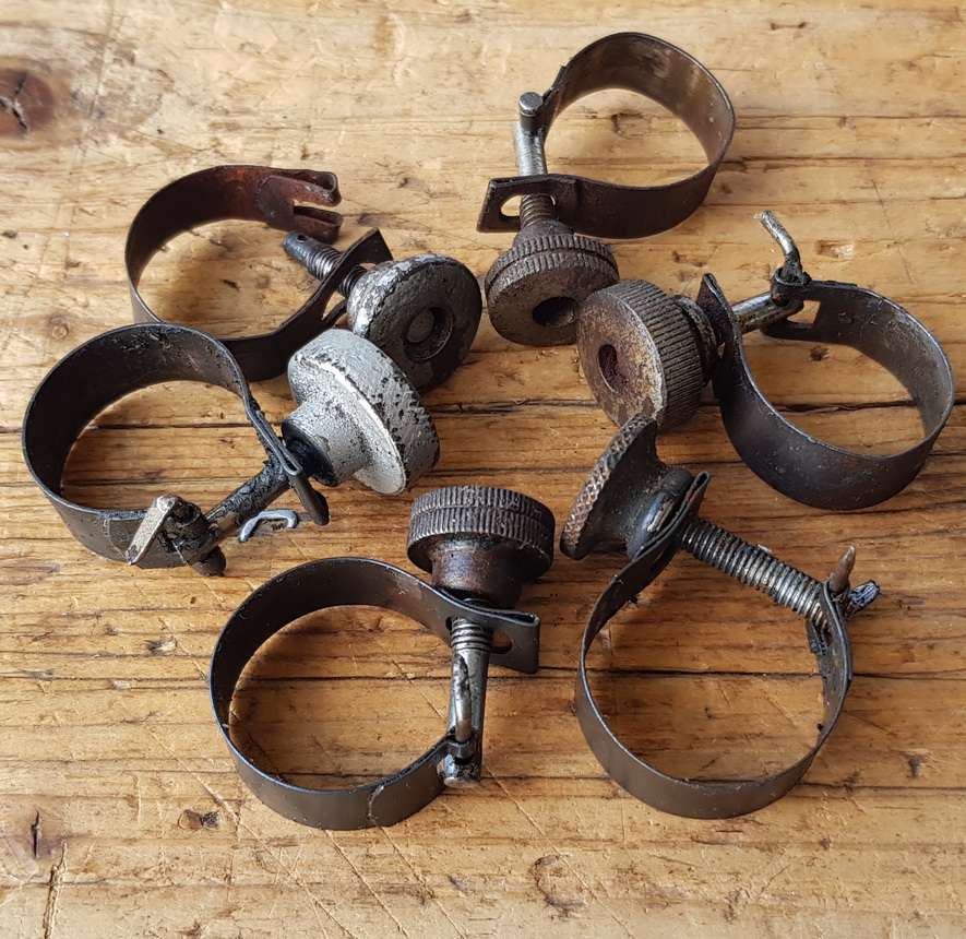 Bandfeststeller für Gabelschaftklemmung, ähnlich Abbildung, gebraucht 