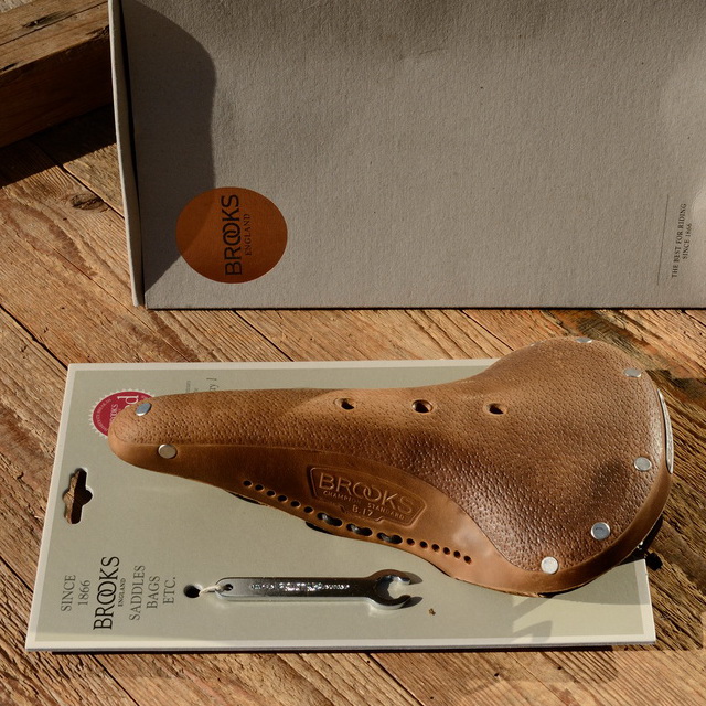 Sattel Sport "Brooks B17", antikbraun (softened), sehr komfortabel und sportlich, Neuware ! 