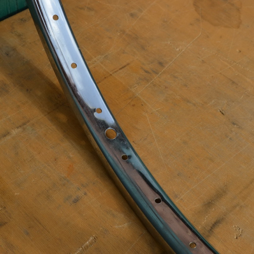 Felge 22 x 1 3/8 für Drahtbereifung, verchromt, 36-loch, Breite27,5 mm, (ETRTO 489-20) 