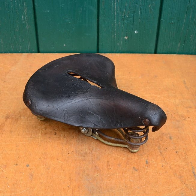 Sattel "Brennabor", Gebrüder Reichstein, (Stempelung schwach erkennbar) 