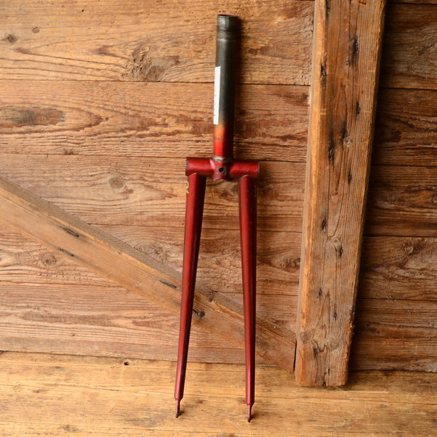 Gabel 26", "Raleigh" Schaftlänge 345 mm, Weite oben 42 mm, 70/80er Jahre. Zustand siehe Bilder. 