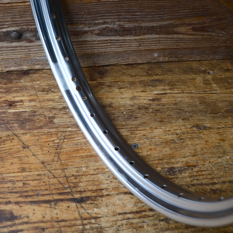 Felge "Schürmann" 20 x 2,25 (2 ¼ - 16), verchromt, NOS, Breite 48,5 mm, Bohrdurchmesser 5,8 mm 