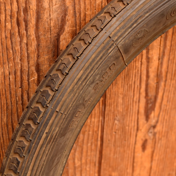 Reifen Motorrad, CONTINENTAL, 20 x 2,00, 50er J., schwarz, alte Neuware 