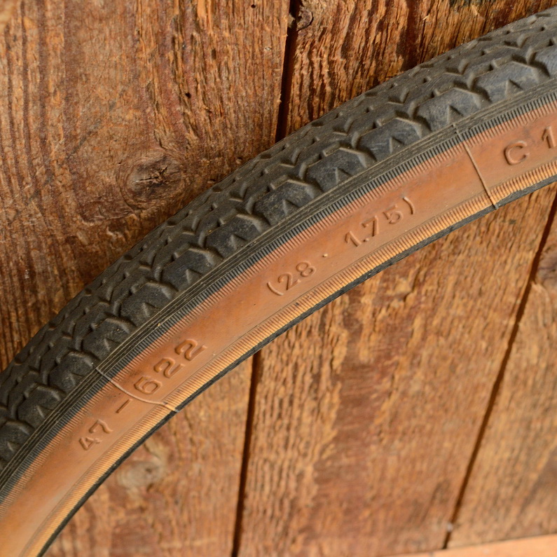 Reifen Fahrrad, CONTINENTAL, 28 x 1,75, braunwand, gebraucht gem. Bildern  