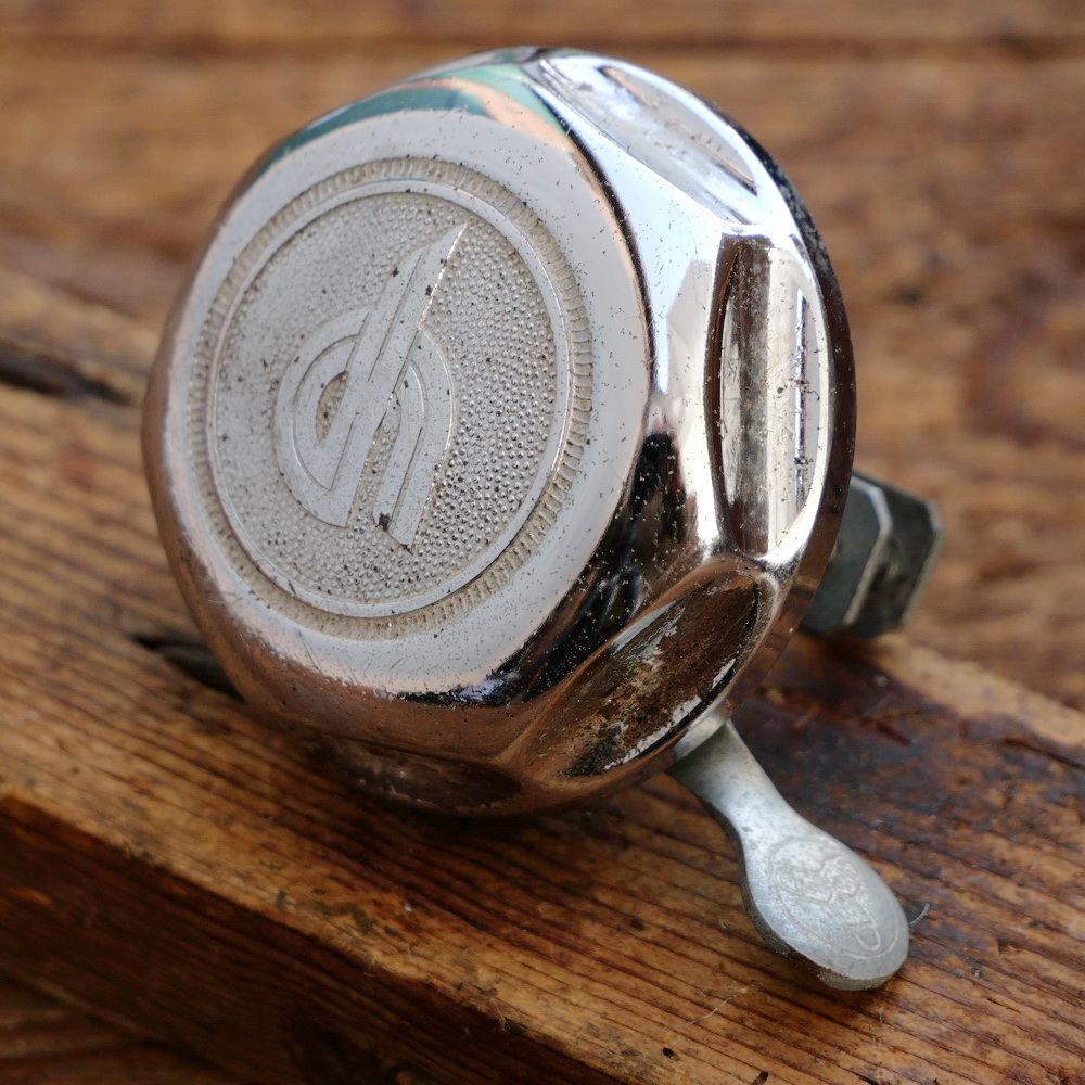 Fahrrad/Moped Klingel GÖRICKE, orig. 60er/70er Jahre, verchromt, gebr. 