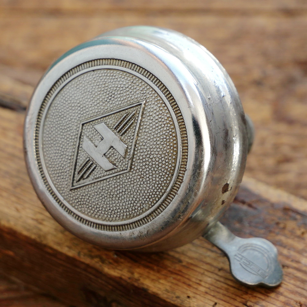 Fahrrad/Moped Klingel HERCULES, orig. 50er Jahre, verchromt, gebr. 