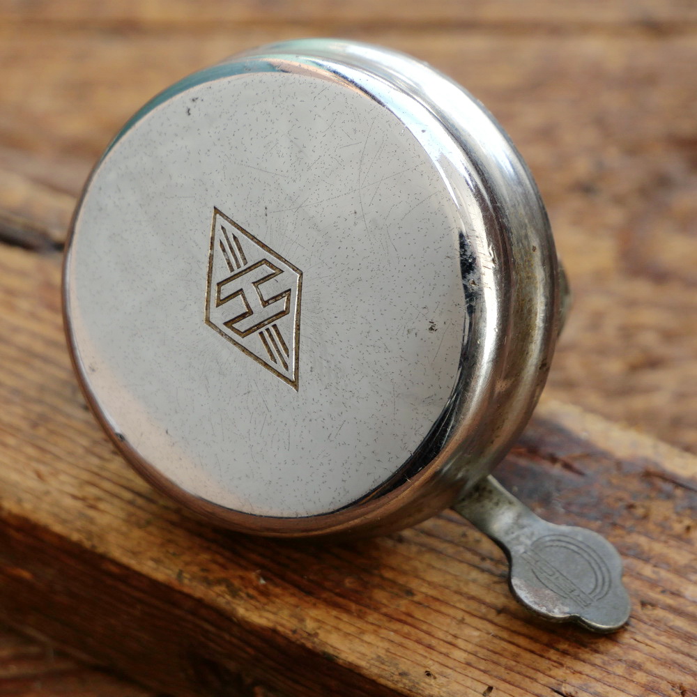 Fahrrad/Moped Klingel HERCULES, orig. 70er/80er Jahre, verchromt, gebr. 