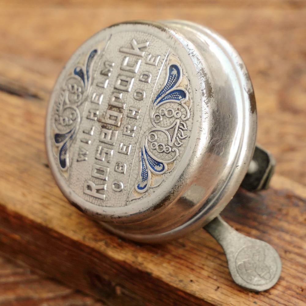 Fahrrad/Moped Klingel, Wilh. Rosenbrock/Oberhode, orig. 30er Jahre, verchromt, gebr. 