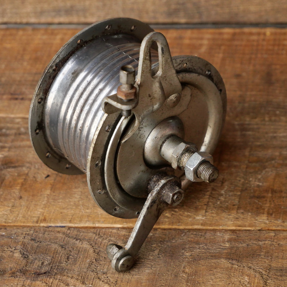 Nabe Vorderrad Fahrrad, mit Trommelbremse, original 70er/80er J., chromatisiert, 28 Loch, gebr. 