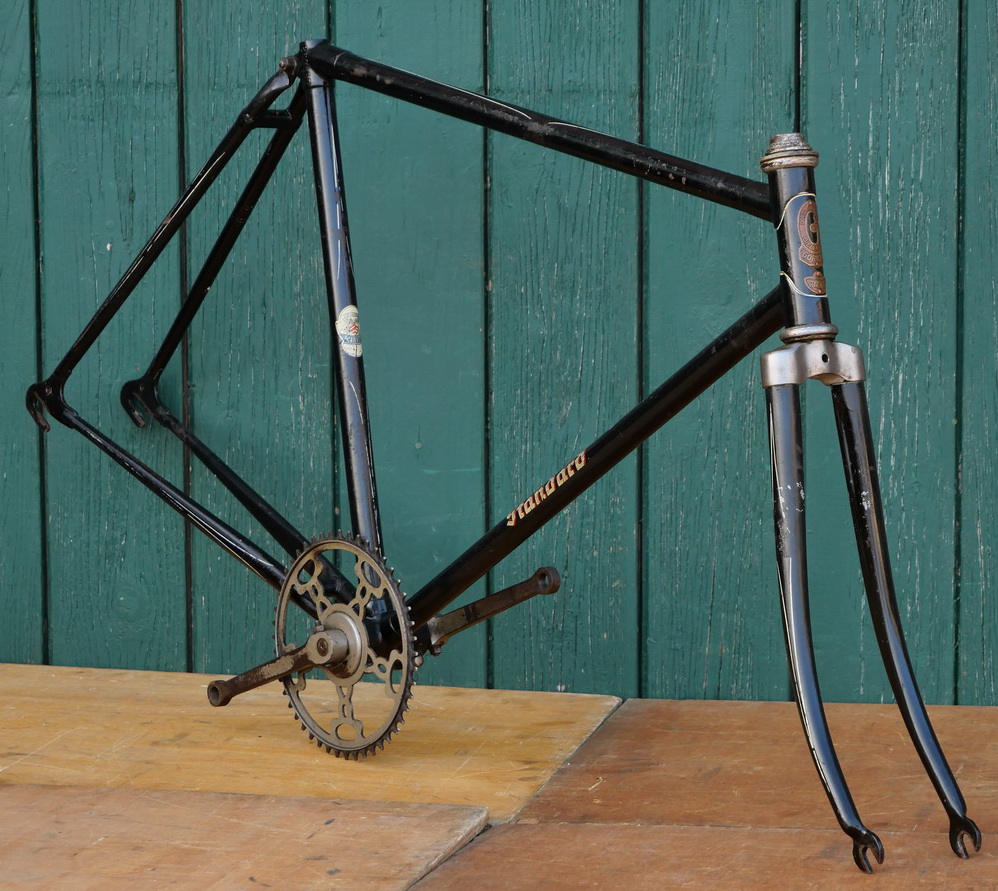 Fahrradrahmen GÖRICKE Mod. Radial, Herrenausführung für Profi-Rennrad, 28 Zoll, 20er J., gebr. 