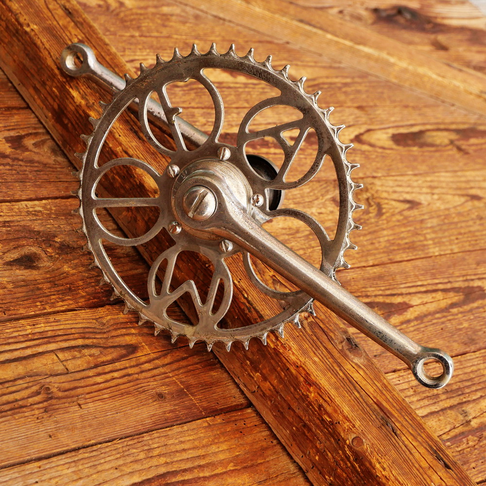 Tretlager MIFA, für Tourenrad, orig. 20er/30er J., verchromt, Glockenlager, gebr. 