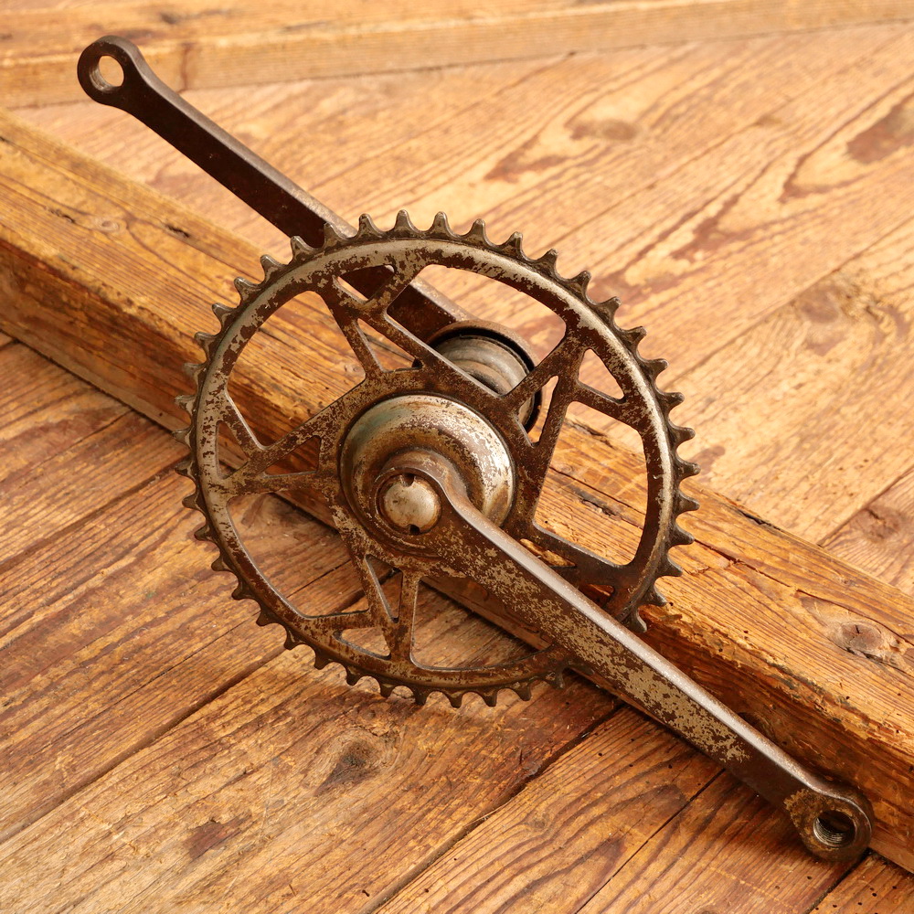 Tretlager TORPEDO Weil-Werke, für Tourenrad, orig. 30er J., verchromt, Glockenlager, gebr. 