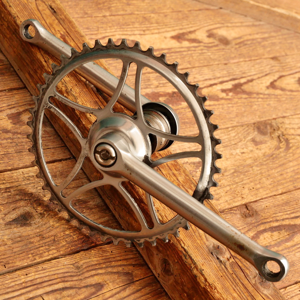 Tretlager RENAK, universal für Tourenrad, orig. DDR 50er-80er J., verchromt, Glockenlager, gebr. 