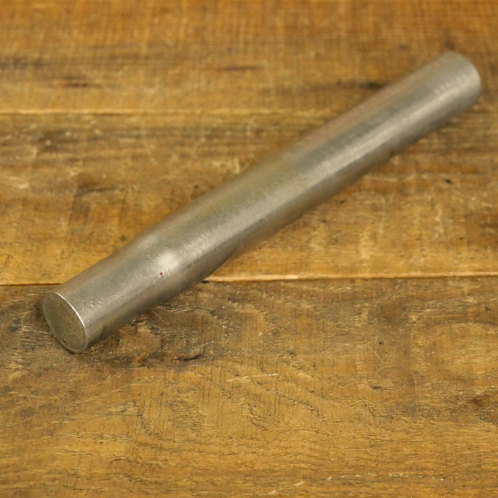 Sattelstütze, Kerze, oben geschlossen, für Rennrad 30er-50er J., verchromt, Durchmesser ca. 25 mm, gebr. 