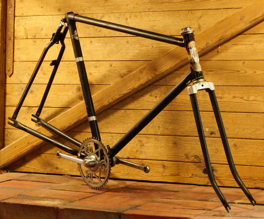 Fahrradrahmen GÖRICKE, Herrenausführung für Tourenrad, 28 Zoll, 50er/60er J., gebr. 