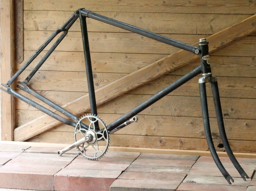 Fahrradrahmen WANDERER Continental, Herrenausführung für Tourenrad, 28 Zoll, 30er J., gebr. 