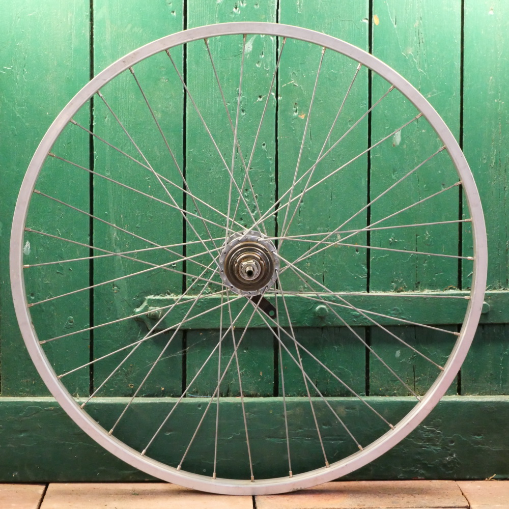 Hinterrad Grünert, Alu, 26 Zoll (559), Sturmey Archer AWC 3-Gang, NOS 