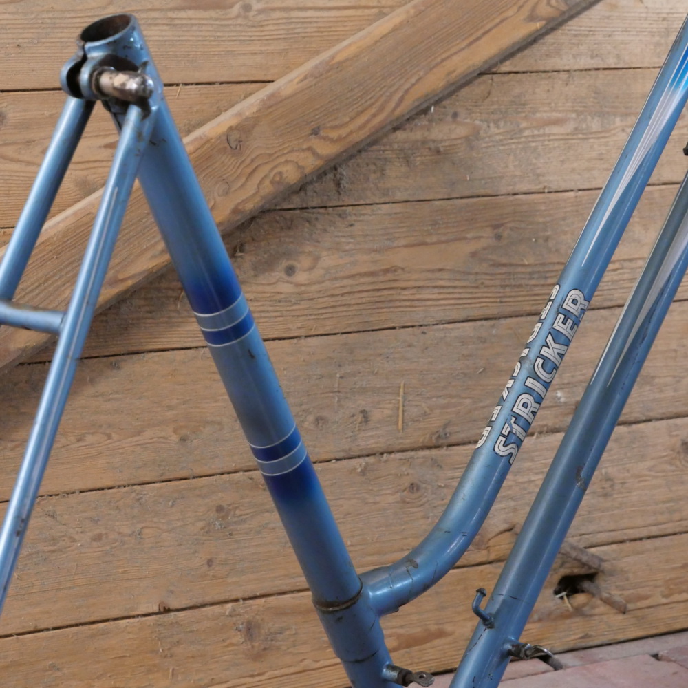 Fahrradrahmen STRICKER, Damenausführung für sportl. Tourenrad, 28 Zoll, 50er J., gebr. 