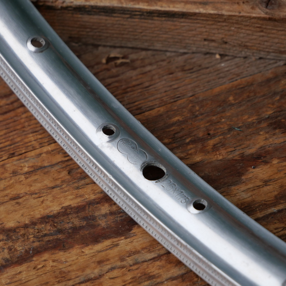 Felge ALTENBURGER für Drahtreifen Sportrad 50er/60er J., 26 Zoll (559 mm), Alu, NOS 