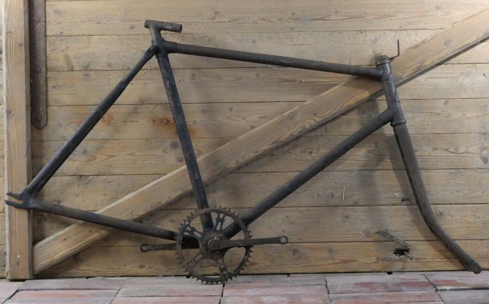 Fahrradrahmen Semper/Berlin, 28 Zoll, Herrenausführung für Sportrad, Ende 1920er Jahre 