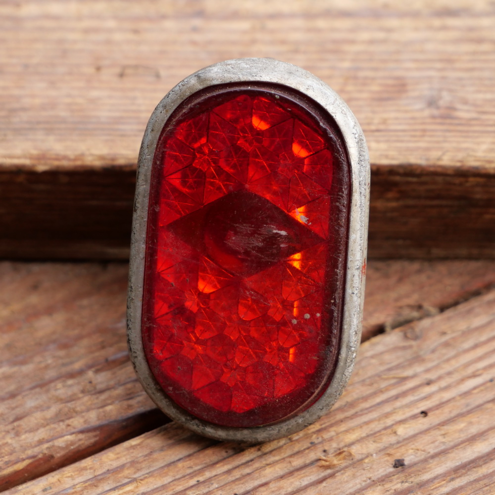 Rücklicht, original 50er/60er Jahre, Echtglas, gebr. 