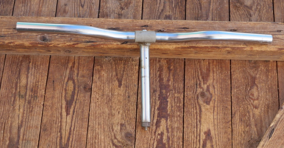 Fahrradlenker, original 60er/70er Jahre, für Sportrad, Vorbau kunststoffbeschichtet, gebr. 