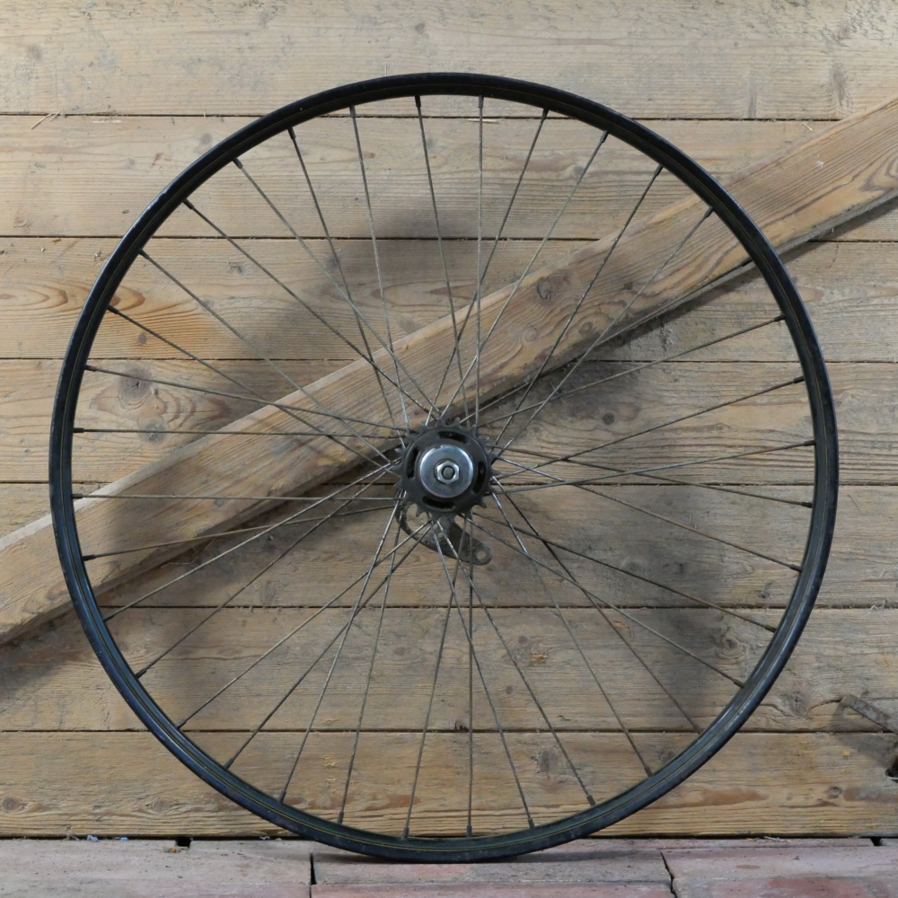 Hinterrad 28 x 1,75/2,00 (Bj. 51), Torpedo-Nabe, gebr. 