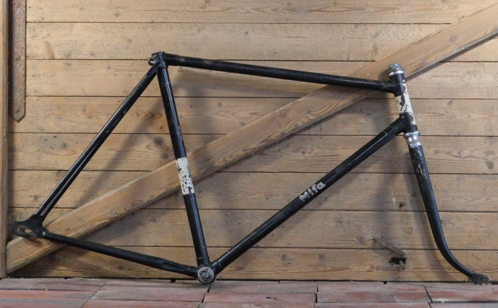 Fahrradrahmen MIFA, 26 Zoll, Herrenausführung für Sport-Ballonrad, 30er/40er J., Papitz/Berlin, gebr. 