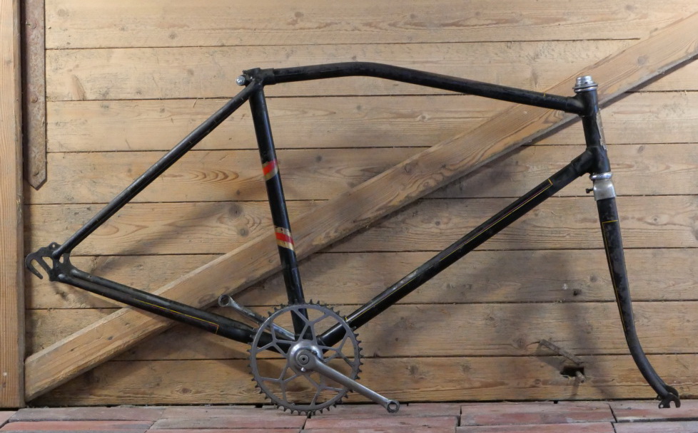 Fahrgestell für D-4 Hilfsmotor, 26 Zoll Ballon, UDSSR, gebr. 