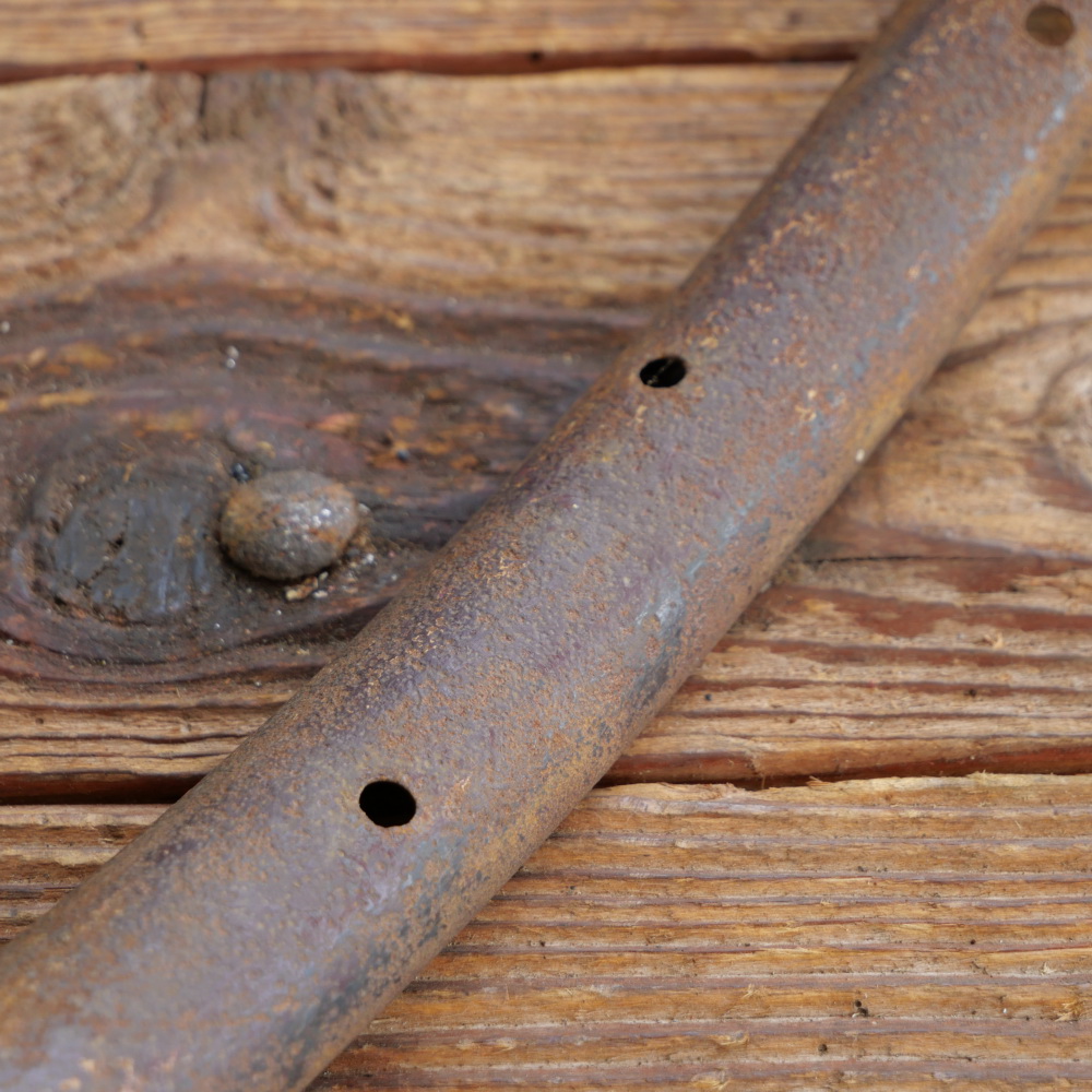 Wulstfelge, 28 Zoll, Außendurchmesser ca. 650 mm, 10er-30er J., seltene schmale Ausführung, 32 Loch, gebr. 