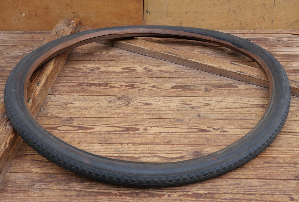 Reifen Fahrrad, TSG Extra Prima, 28 x 1,70 x 1 1/2, Wulst, 30er-50er Jahre, schwarz, gebr. 