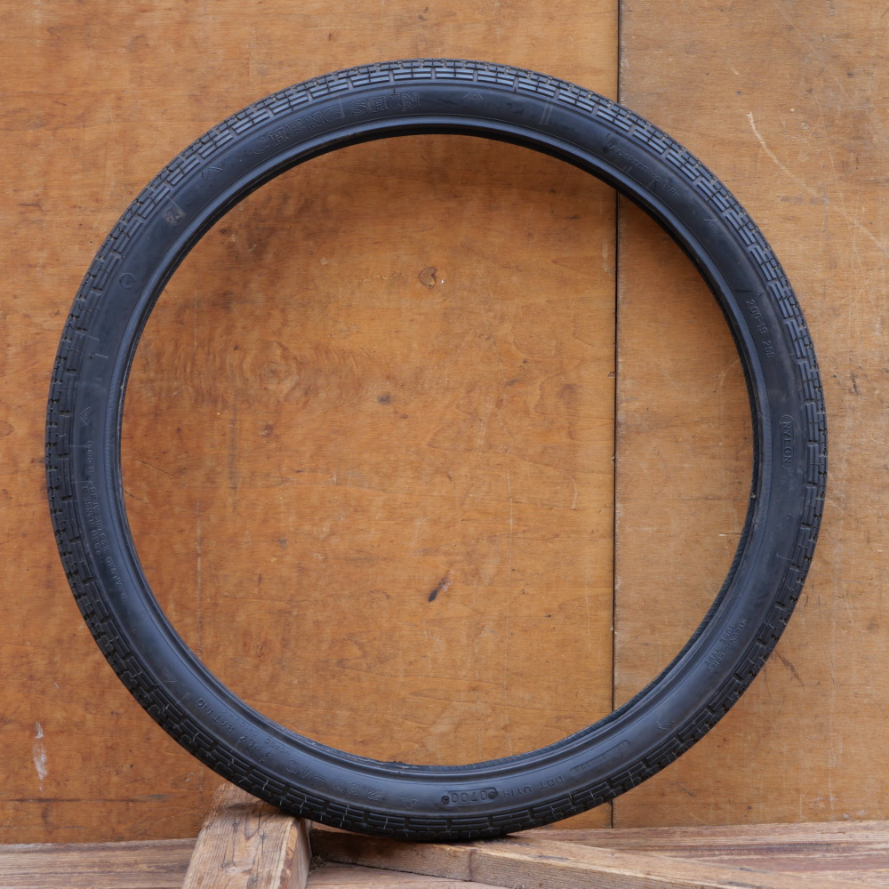 Reifen Moped, CHENG SHIN, 2.00 x 19 (29B), Draht, schwarz, NOS 