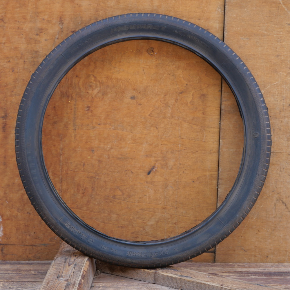Reifen Fahrrad, PNEUMANT, Draht, 20 x 1,75 x 2 (47-406), schwarz, DDR 50er-70er J., NOS 