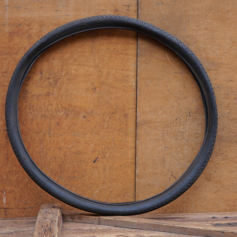 Reifen Fahrrad, ENGELBERT Cord Ballon, 28 x 1,75 (47-622), Draht, original 30er Jahre, schwarz, gebr. 