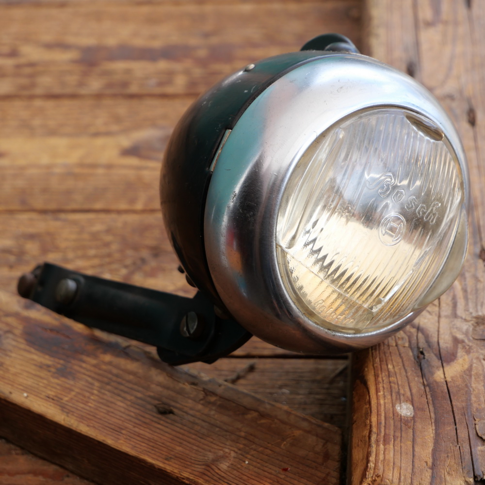 Scheinwerfer BOSCH für Fahrrad, original 1930er J., gebraucht  