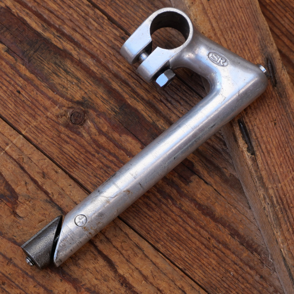 Vorbau Fahrrad SR, original 70er/80er Jahre, für Rennrad, Alu, gebr. 