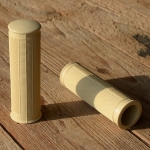 Griffbezug Moped/Hilfsmotor, creme, L=100mm , passend für Gasgriffe 24-26 mm, 