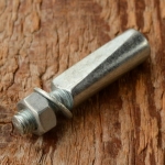 Kurbelkeil D=9.5mm, Stahl, glanzverzinkt, langer Anschliff (Standardausführung) 