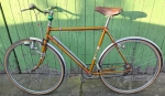 Herrenfahrrad PATRIA WKC, Jubiläumsmodell 1898 - 1948, RH: 55 cm !, 28 Zoll, Dreigang Kettenschaltung , Alufelgen,  Ledersattel etc. ,guter Zustand 