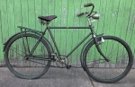 Herrenfahrrad MIFA Behördenrad 1950,  RH: 56 cm,  ab Werk grün lackiert, fahrbereiter Klassiker mit schöner Patina, siehe Bilder 
