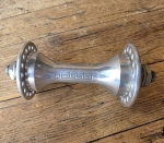 Nabe Vorderrad "PELISSIER", Aluminium, 60/70er Jahre, NOS, 36Loch,  pass. für Schnellspanner 