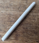 Gepäckträger Gummieinlagen, altweiß, NOS, orig. 50/60er Jahre, u.a. passend für MIELE Räder 