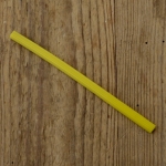 Gepäckträger Gummieinlagen, gelb, L=130mm, ca. 8mm breit, Klemmmass ca. 4mm, orig. 60/70er Jahre 