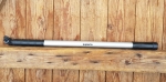 Luftpumpe "Superia", silber / schwarz, federnd, Spitzenmaß ca. 53-55 cm, auch für Rahmenklemmung passend, NOS 