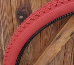 Fahrrad Reifen 26 x 2,125, 57-559 (Ballon), klassisch rot, ideal für alle Ballonradklassiker ab den 30er Jahren, Restbestand Sonderpreis ! 