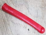 Hebelüberzug mit Kugel, rot, passend für Vollhebel, orig.50/60er Jahre, L= ca. 100mm 