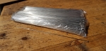 Speiche 2mm, glatt, vernickelt, ohne Nippel, neu für uns aufgelegt von WWS (Kleeblatt/Union) in Kleinserie, Länge:  ge: Länge: 300 mm