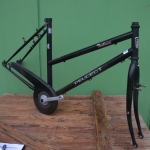 Fahrradrahmen "Peugeot Toulouse" 28 Zoll, 90er Jahre, Rahmenhöhe 51 cm, guter Originallack, Cantilever Sockel 