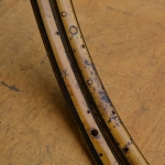 Wulstfelgensatz 28 x 1 ½ (635), schwarz, Linierung weiß, Breite 32 mm, Außendurchmesser ca. 650 mm 36-loch 